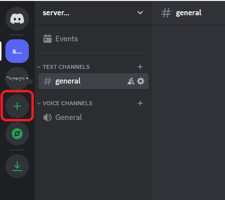 Portal de desarrollo de Discord: creación de un nuevo servidor