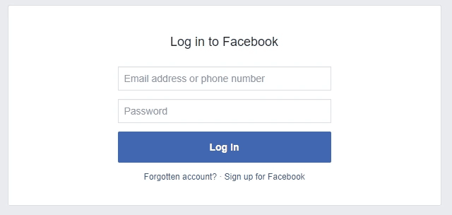 authorization in Facebook