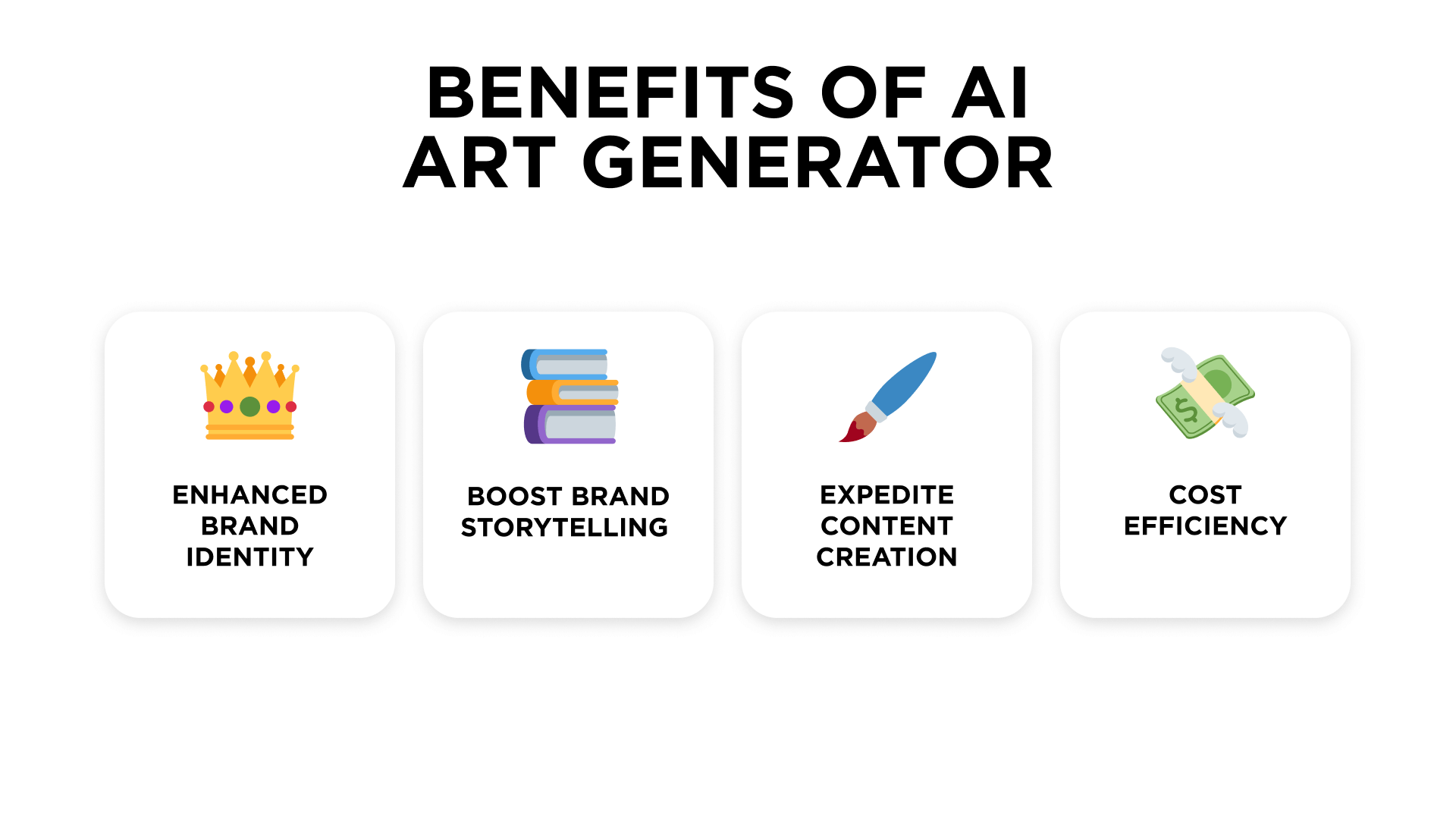 Benefits of using AI art generators