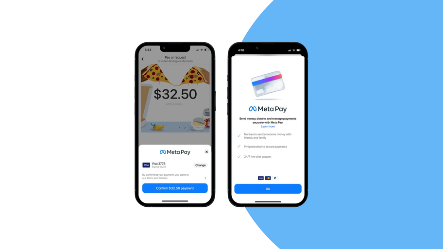 Meta Pay for Facebook Messenger for business